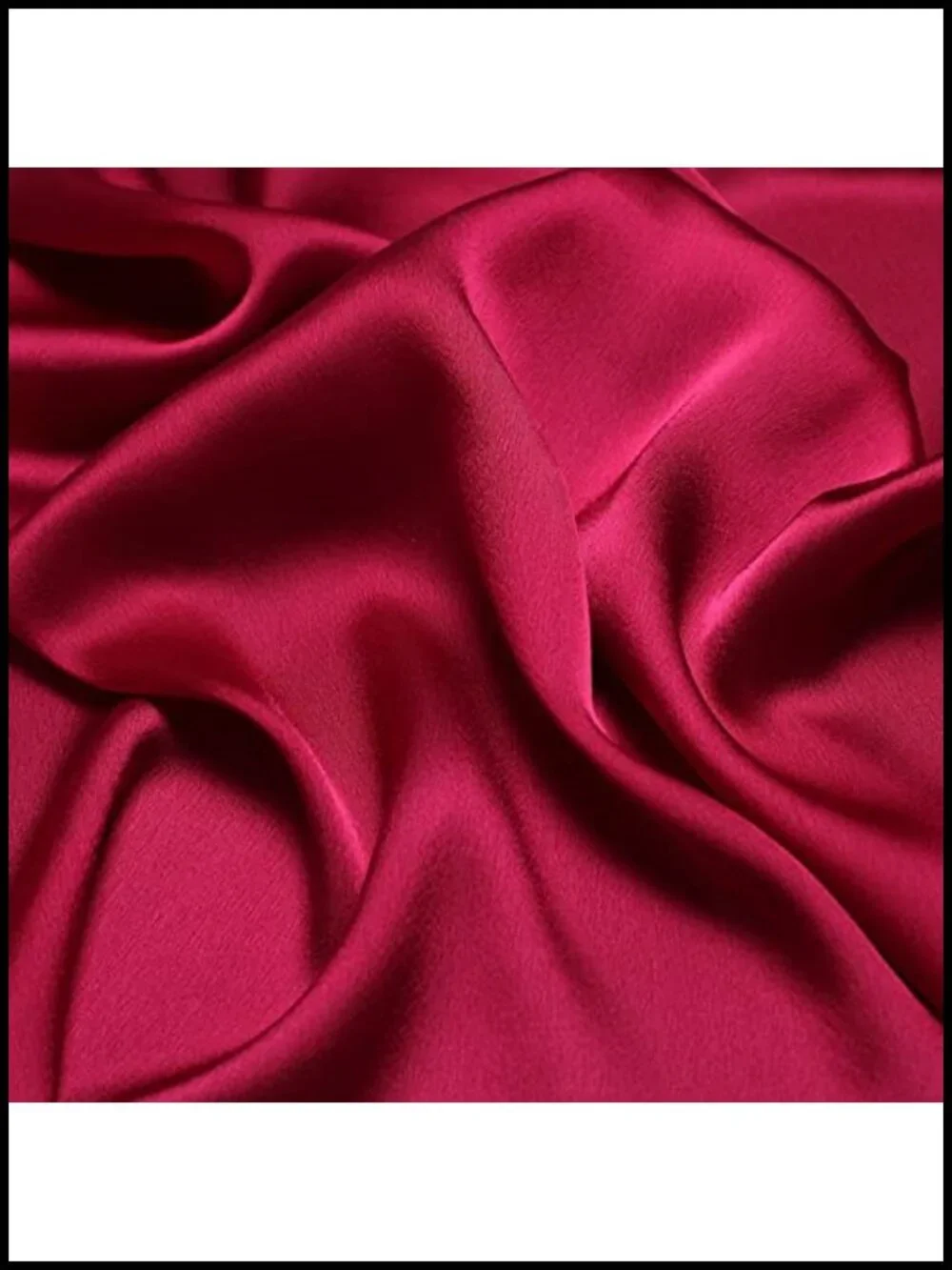 100% Mulberry Silk Square Scarf 25.6